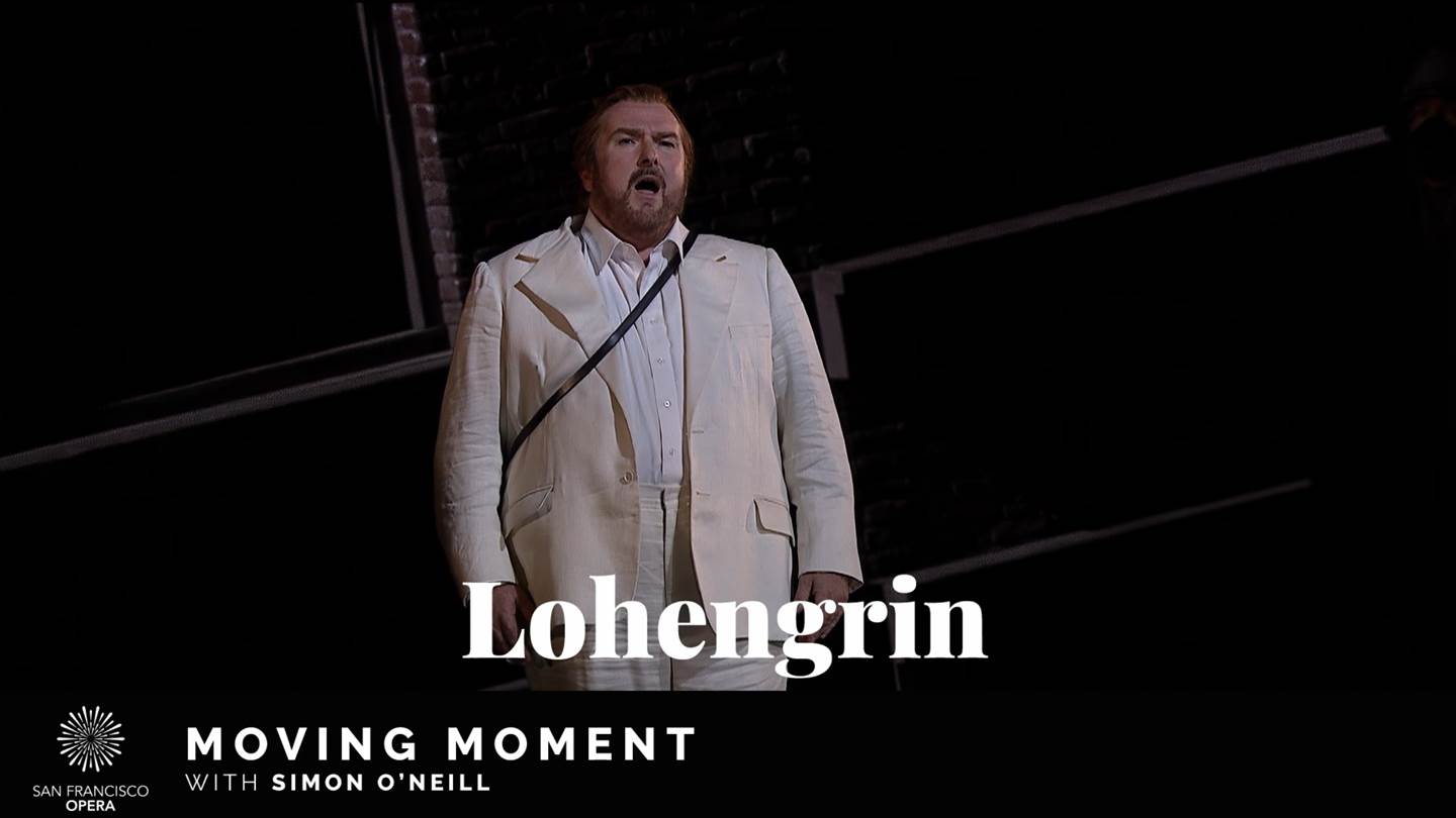 Lohengrin Moving Moment with Simon O&#39;Neill