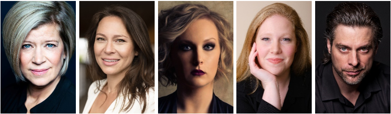 Karen Kamensek (conductor), Irene Roberts (Offred), Lindsay Ammann (Serena Joy), Sarah Cambidge (Aunt Lydia), John Relyea (The Commander)