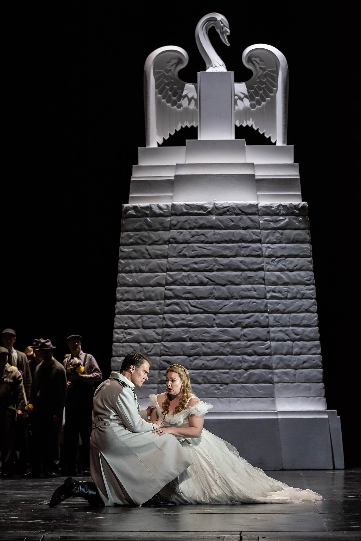 An image from the Royal Opera House’s production of Lohengrin
