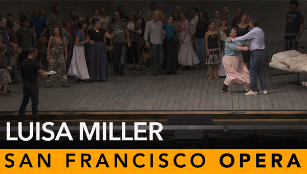 Behind the Scenes - Luisa Miller Rehearsal - Fall 2015