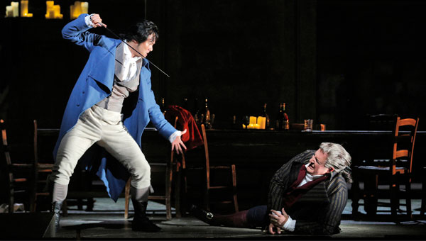 Action Moment - Sword Fight in Andrea Chénier