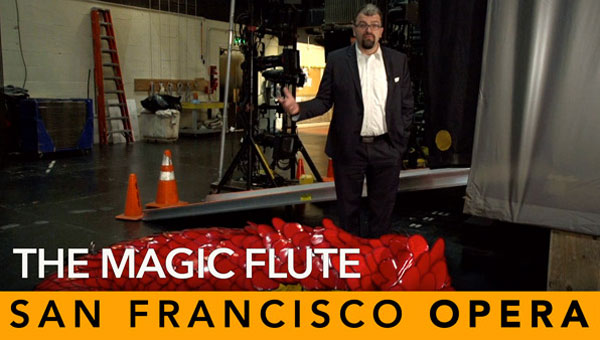 Behind the Scenes of The Magic Flute. 2015-16 Season