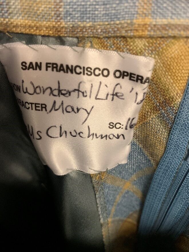 Mary's college outfit