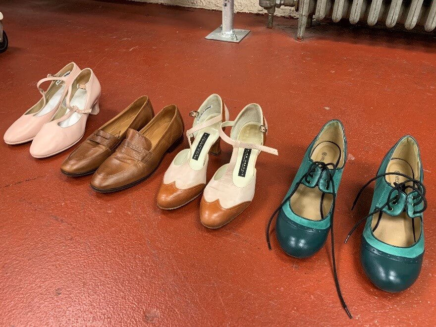 Mary&rsquo;s four pairs of shoes in It&rsquo;s a Wonderful Life.