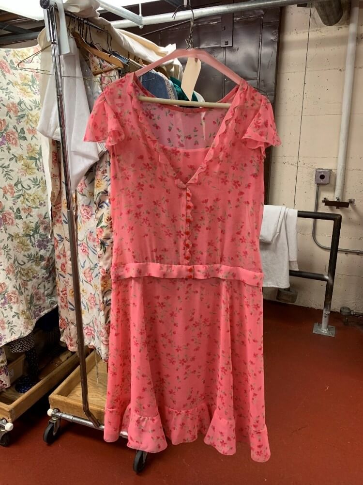 Mary Hatch’s high school dance costume. All production photos courtesy Cory Weaver.