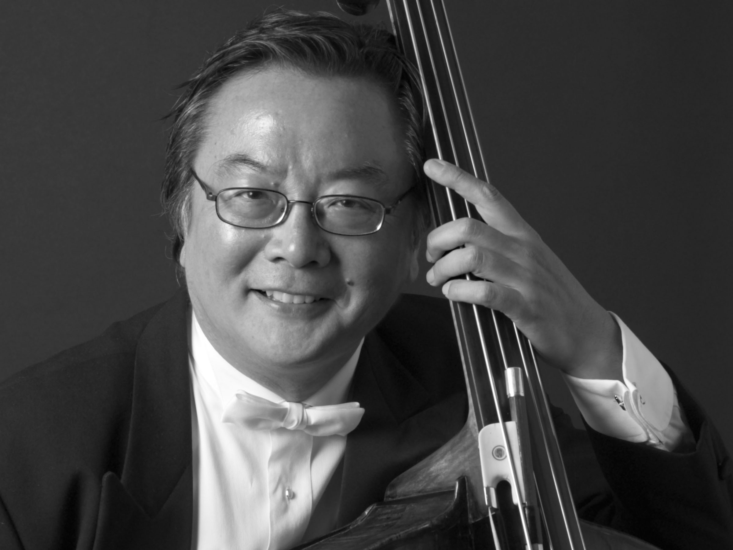 Composer and San Francisco Opera Orchestra double-bassist Shinji Eshima
