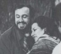 Montserrat Caballé and Luciano Pavarotti