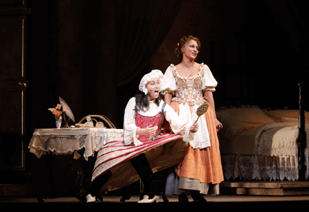 Cherubion dresses as a woman to get closer to Countess Almaviva in our 2011