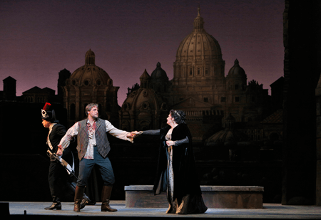 Cavaradossi leaves Tosca to engage in his 'fake' execution in our 2012 production