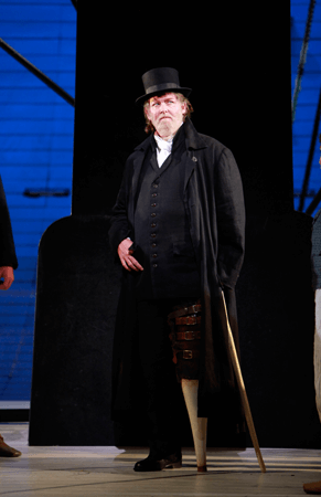 Captain Ahab in our 2012 production of Moby-Dick