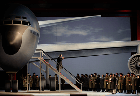 Nixon arrives in China in our 2012 production of Nixon in China