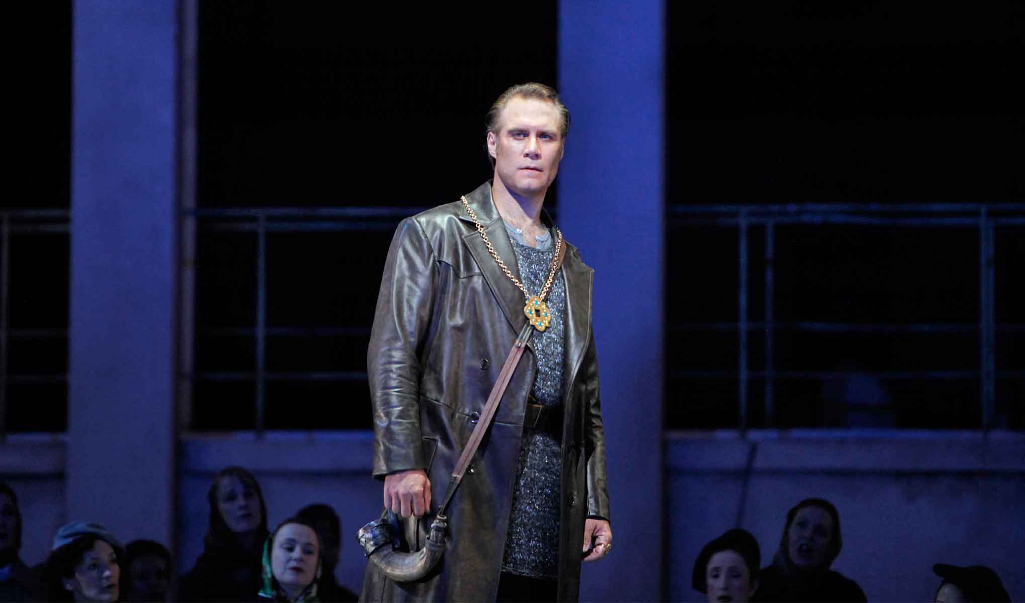 Brandon Jovanovich in the title role of our 2012 production of Lohengrin. ©Cory Weaver/San Francisco Opera