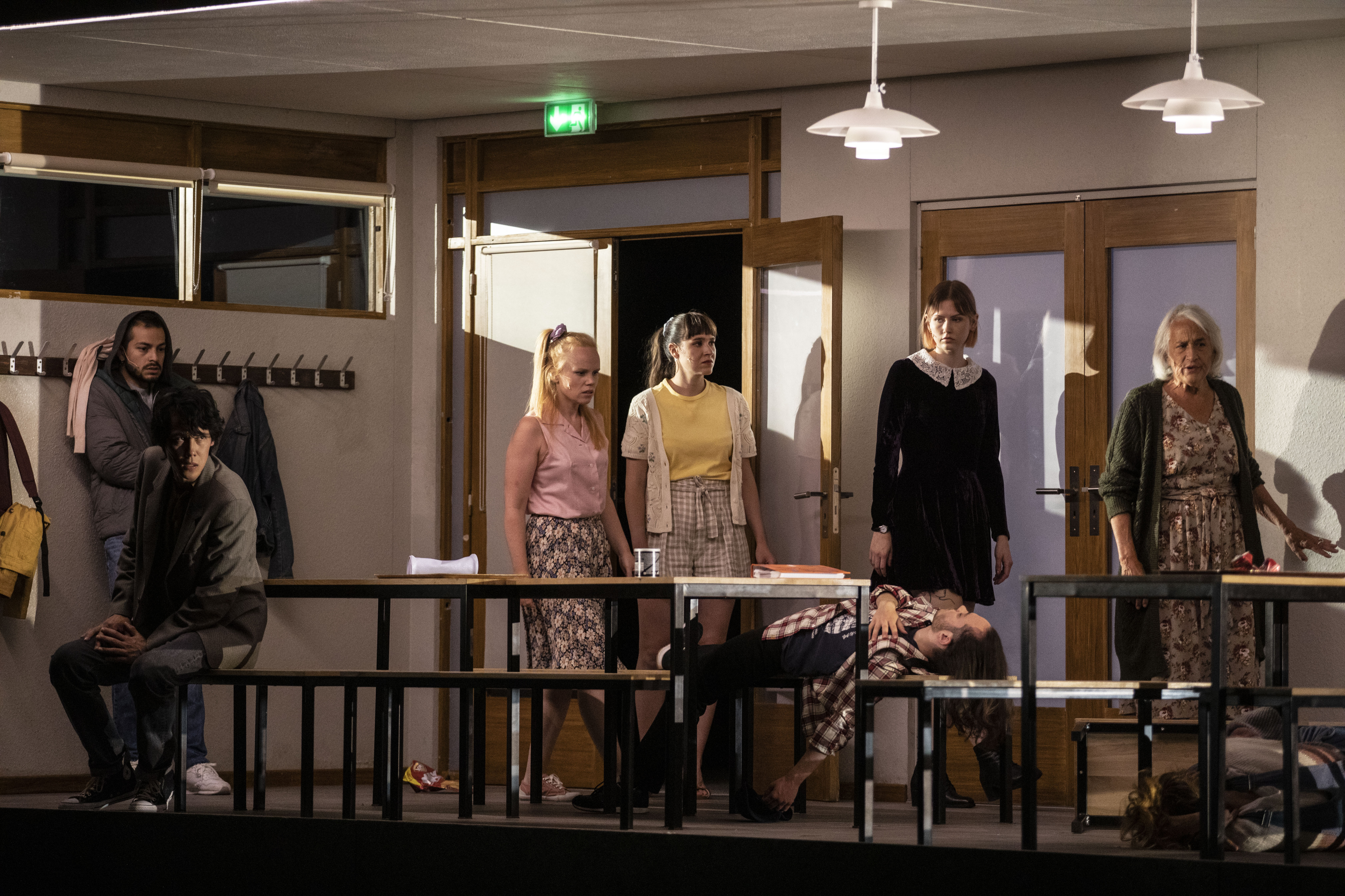 Innocence school scene