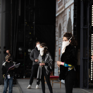 Opera singers in VOXCV Masks