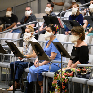 Opera singers in VOXCV Masks