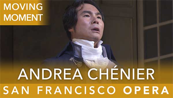 Moving Moment - Yonghoon Lee as Andrea Chénier