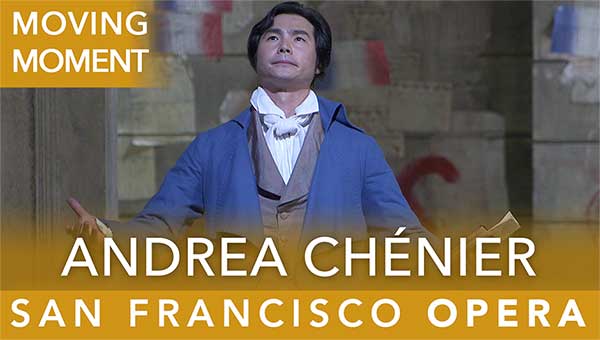 Moving Moment - Yonghoon Lee as Andrea Chénier