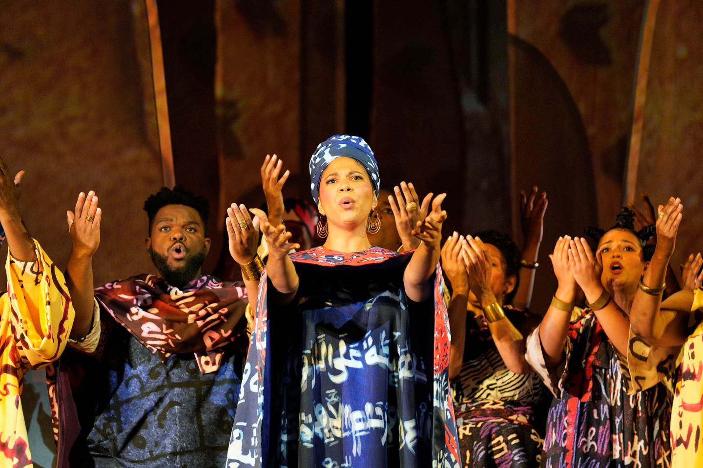 Amanda Lynn Bottoms as Fatima in LA Opera’s Omar | Credit: Cory Weaver