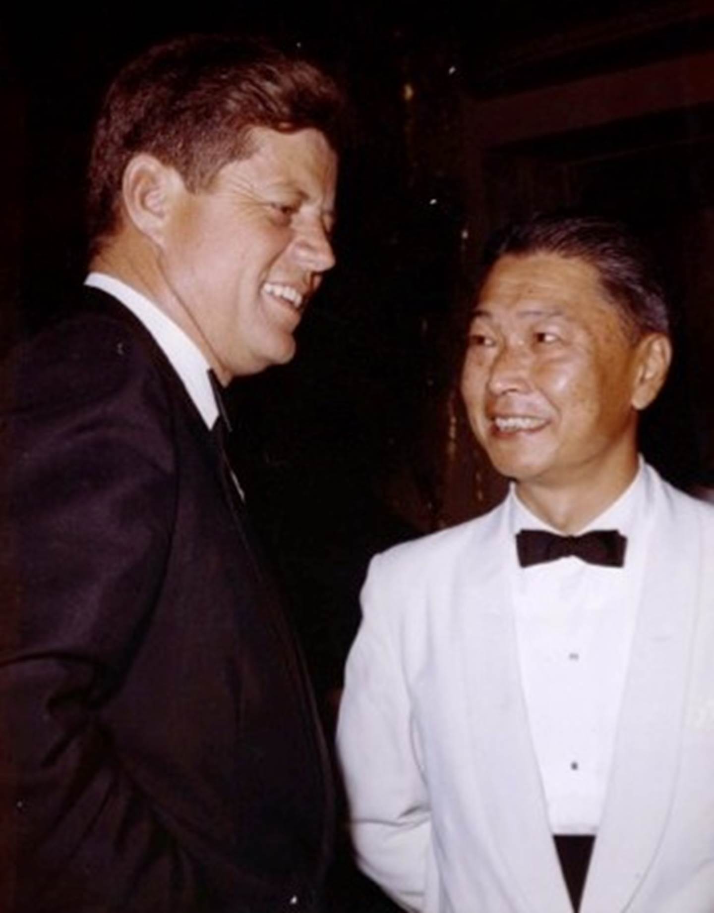 Yi-Kwei Sze meets JFK, 1963
