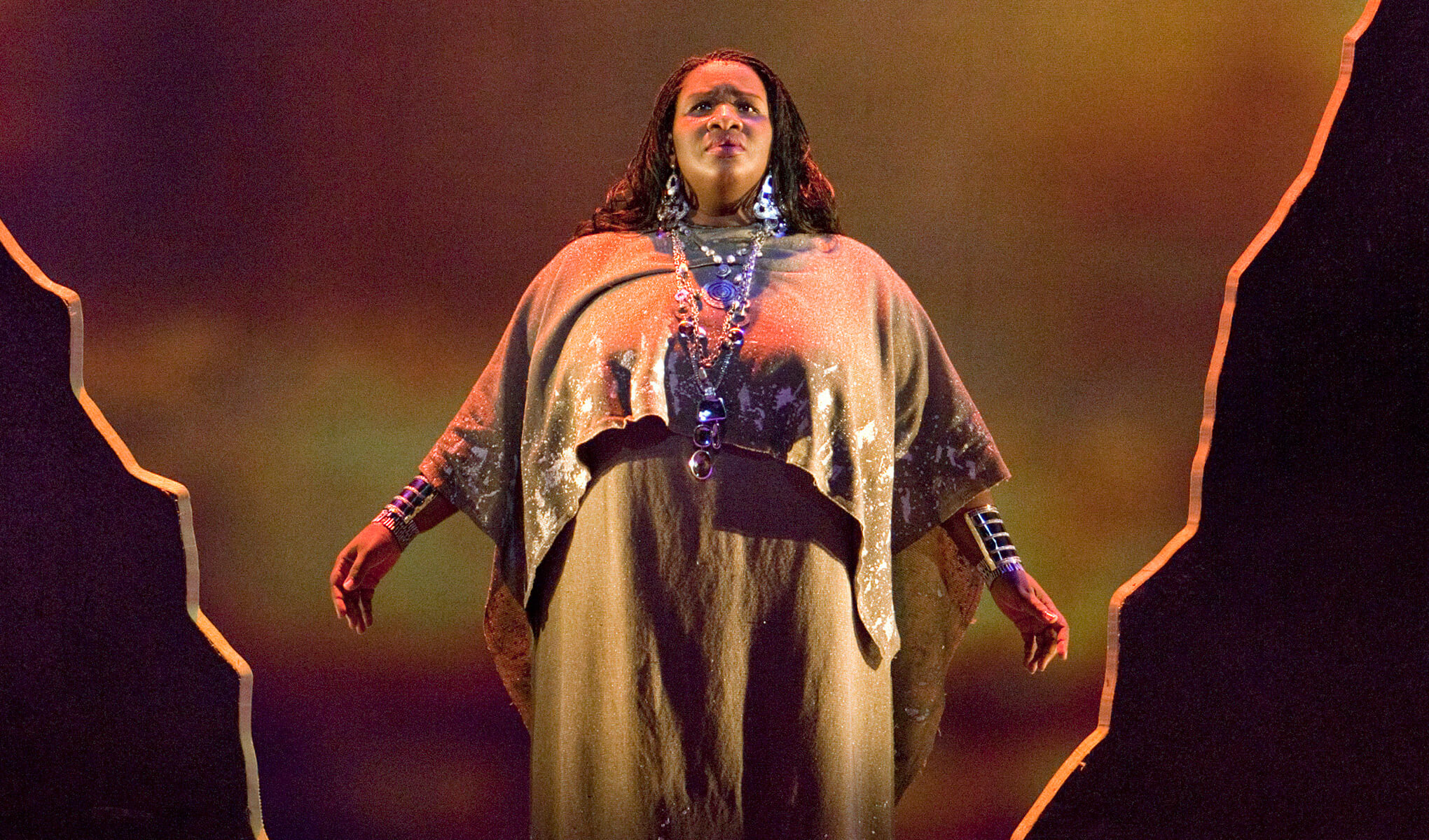 2011: Ronnita Miller debuted in Siegfried, as Erda. Photo Cory Weaver.