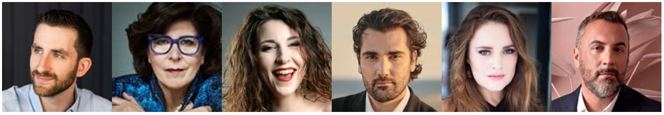 Benjamin Manis; Francesca Zambello; Eve-Maud Hubeaux; Jonathan Tetelman; Louise Alder; Christian Van Horn Benjamin Manis; Francesca Zambello; Eve-Maud Hubeaux; Jonathan Tetelman; Louise Alder; Christian Van Horn