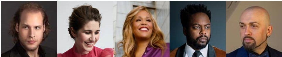 Evan LeRoy Johnson; Nicole Car; Brittany Renee; Will Liverman; Bogdan Talos Evan LeRoy Johnson; Nicole Car; Brittany Renee; Will Liverman; Bogdan Talos