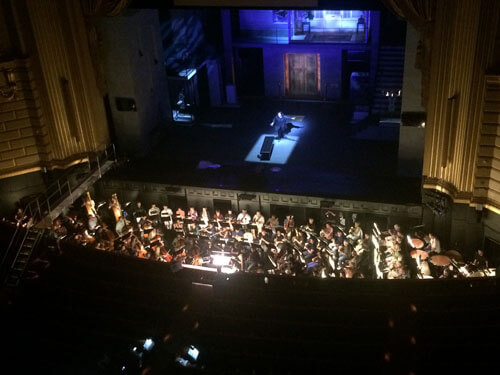 The full might of the Elektra Orchestra.