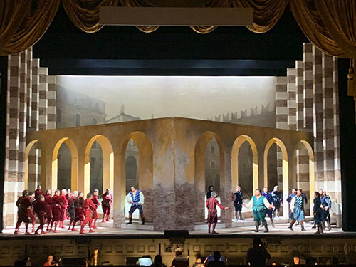 The fight begins to intensify in Act III of Romeo and Juliet.