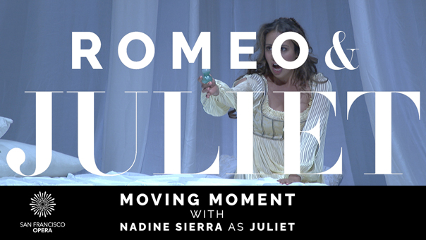  Romeo and Juliet moving moment with Nadine Sierra as Juliet