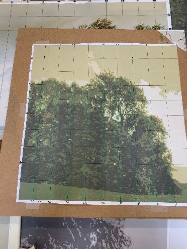 From photorealistic design to exquisitely hand-painted show drop, showing the stages of the process.