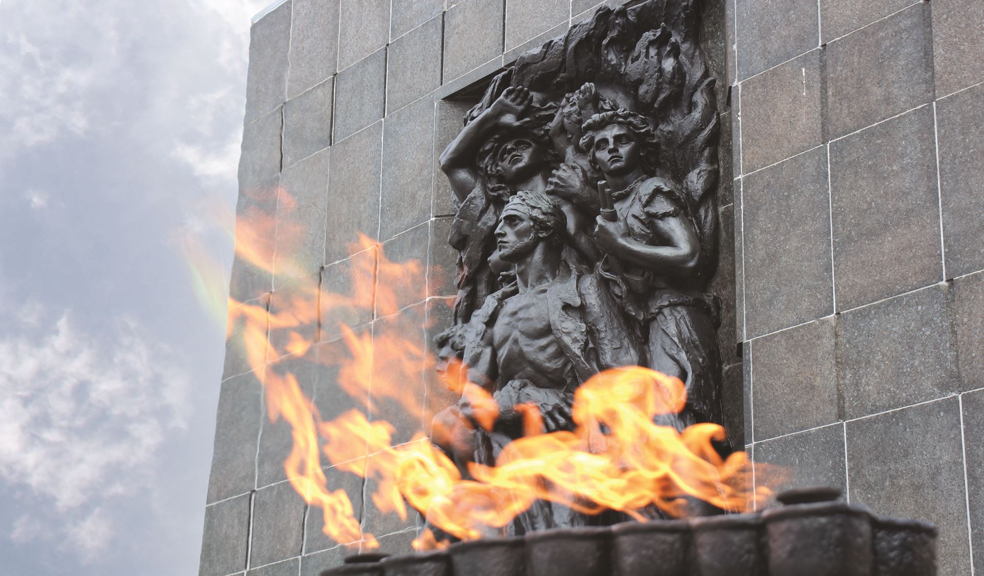 Warsaw Ghetto uprising memorial