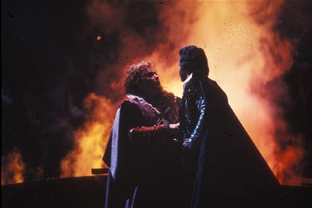 Favorite moments of our pyrotechnic specialists: La Gioconda (1988) and Tannhäuser (2007).
