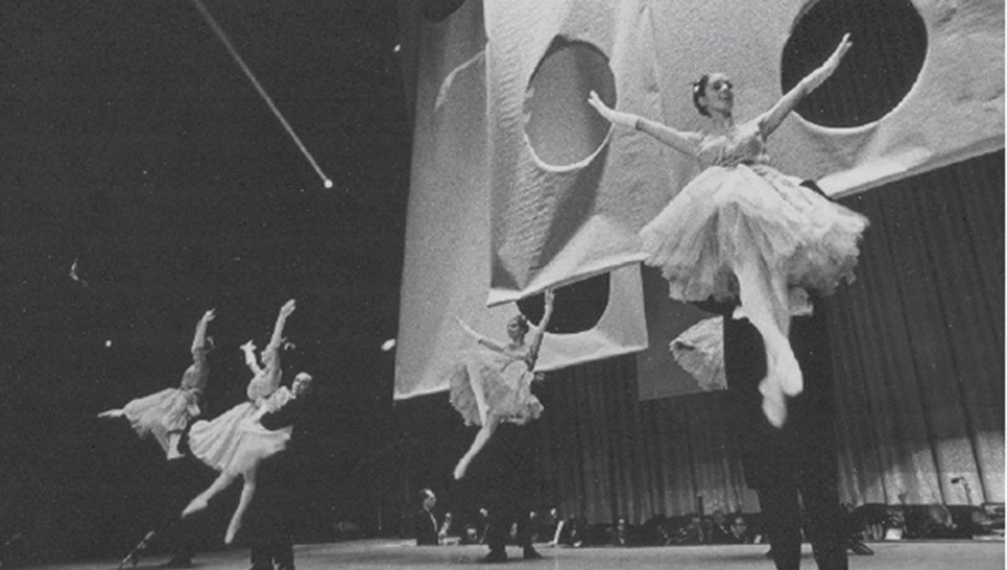 Golden Girl dancers at Fol de Rol for a Golden Season, 1972