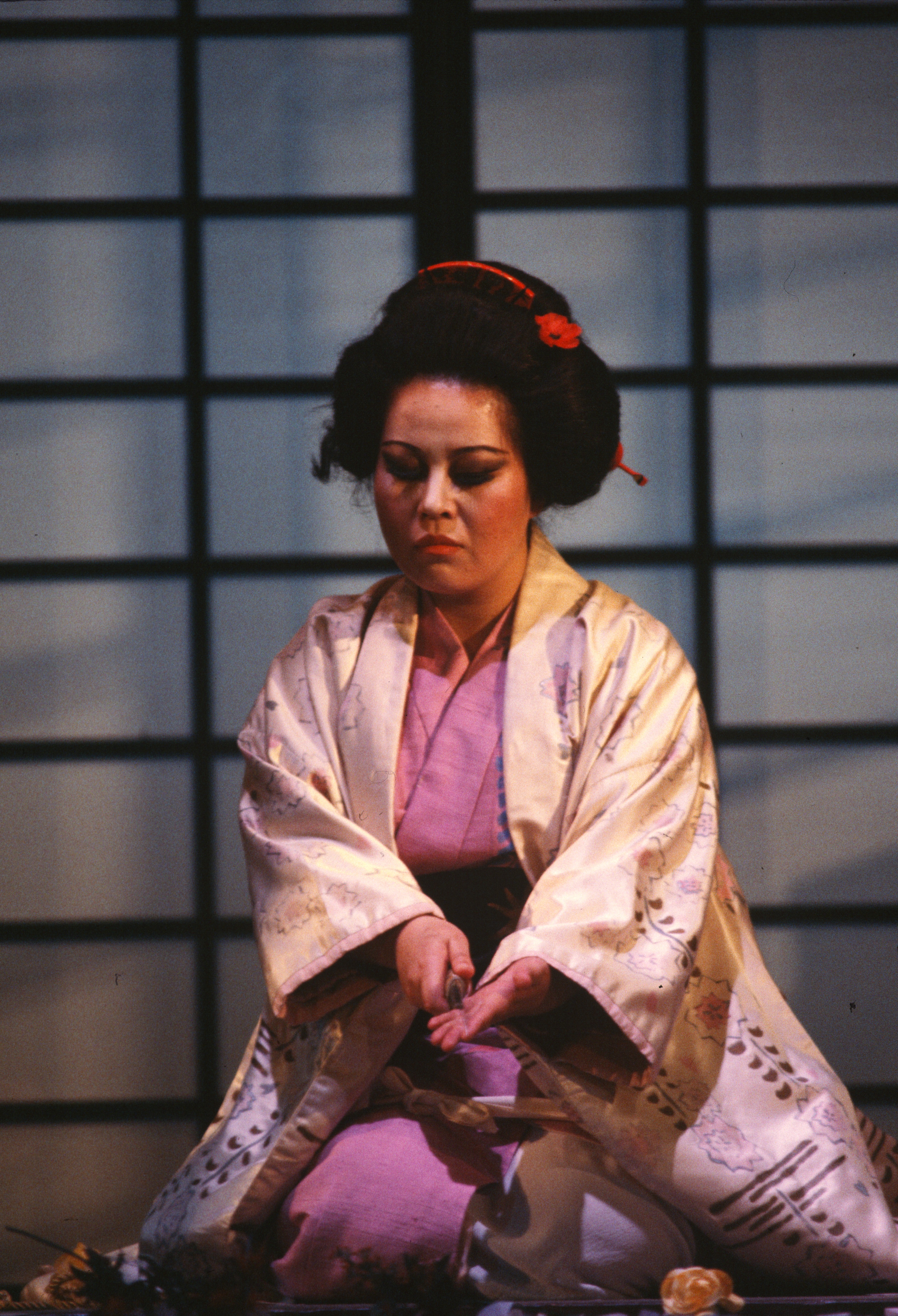 Yasuko Hayashi in Madame Butterfly at San Francisco Opera, 1980