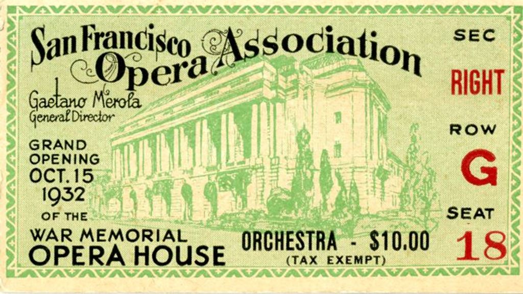 1932 SFO ticket