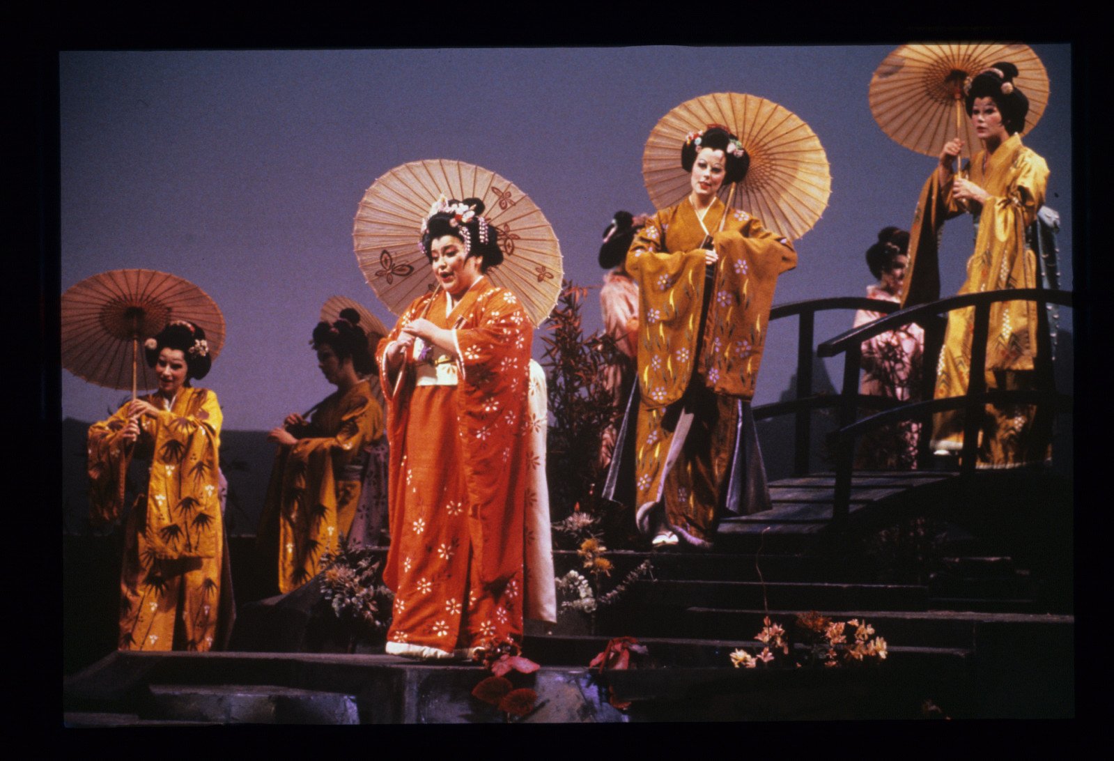 From San Francisco Opera's production of Madame Butterfly, 1989.