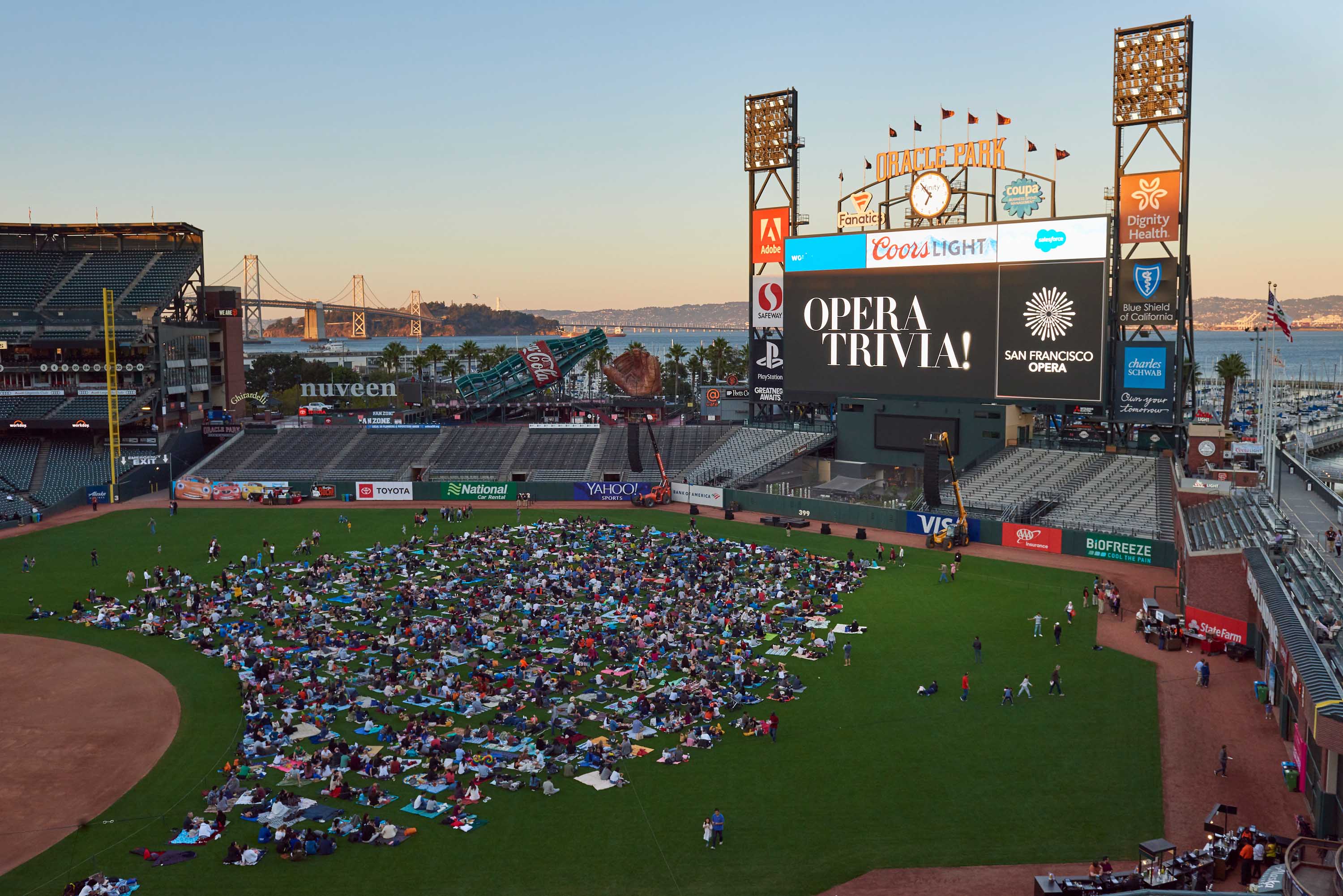 Opera at the Ballpark, San Francisco Opera