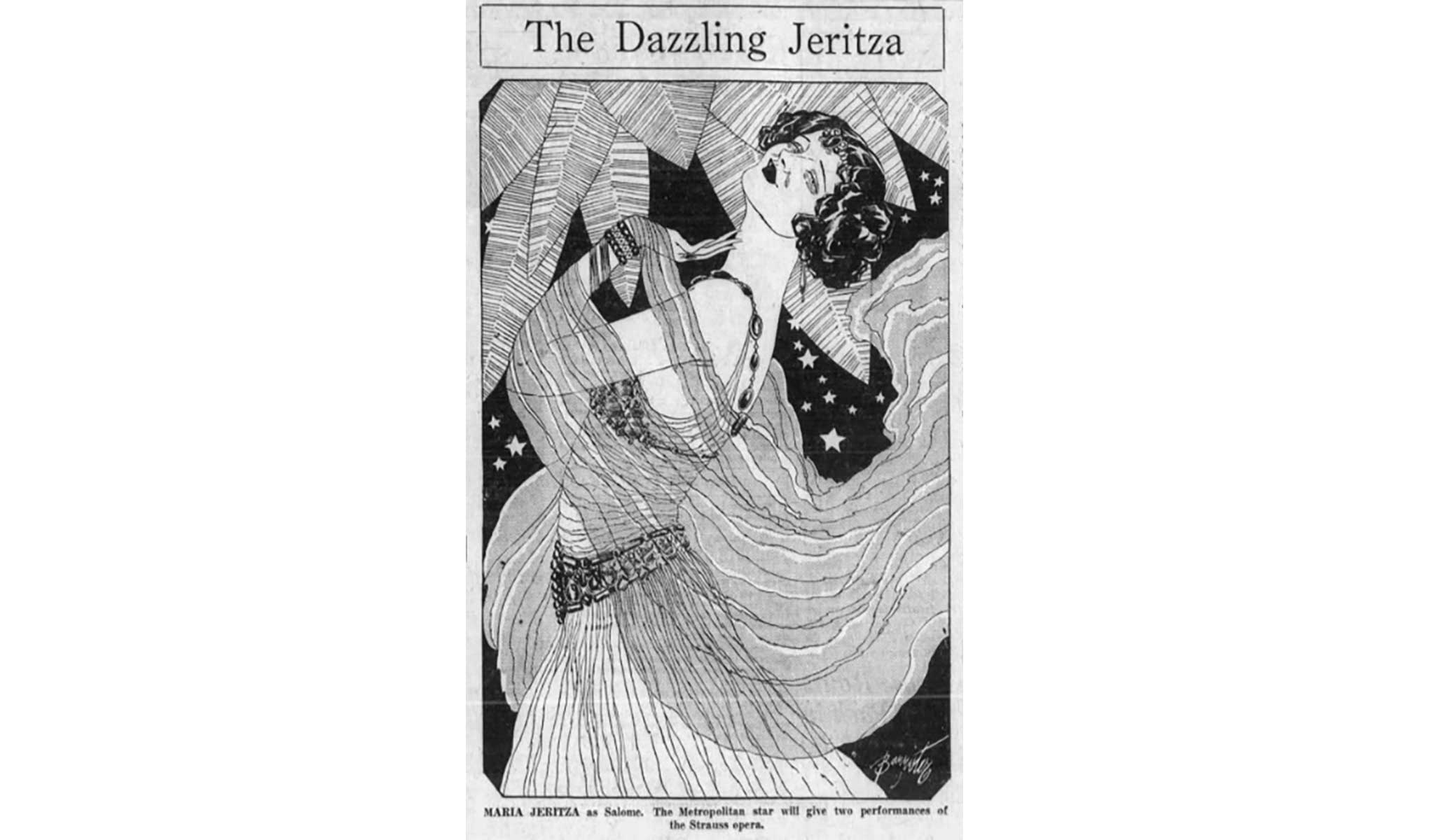 Maria Jeritza, San Francisco Opera, Salome