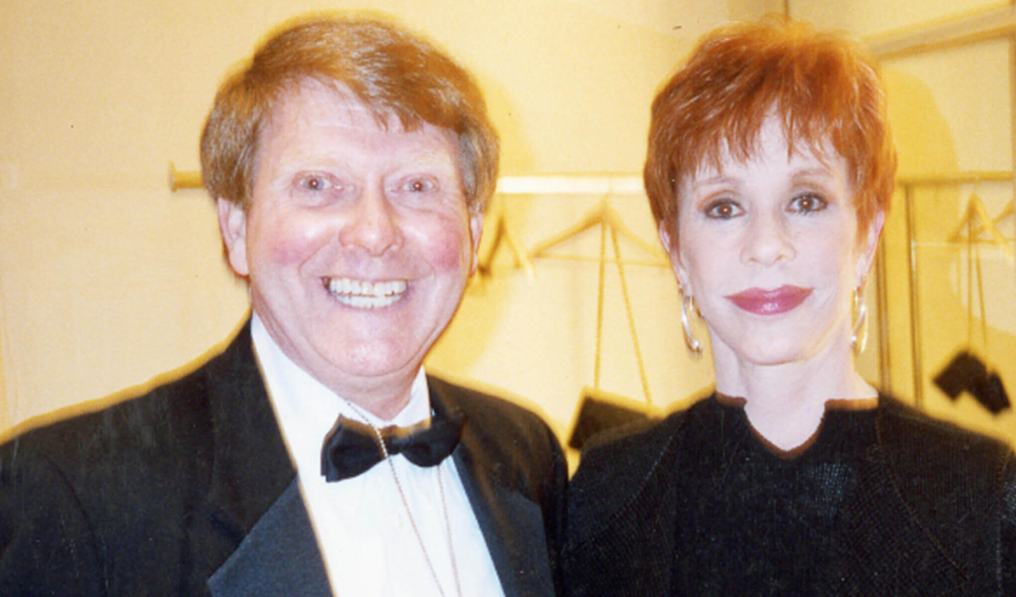 Bill Repp and Carol Burnett