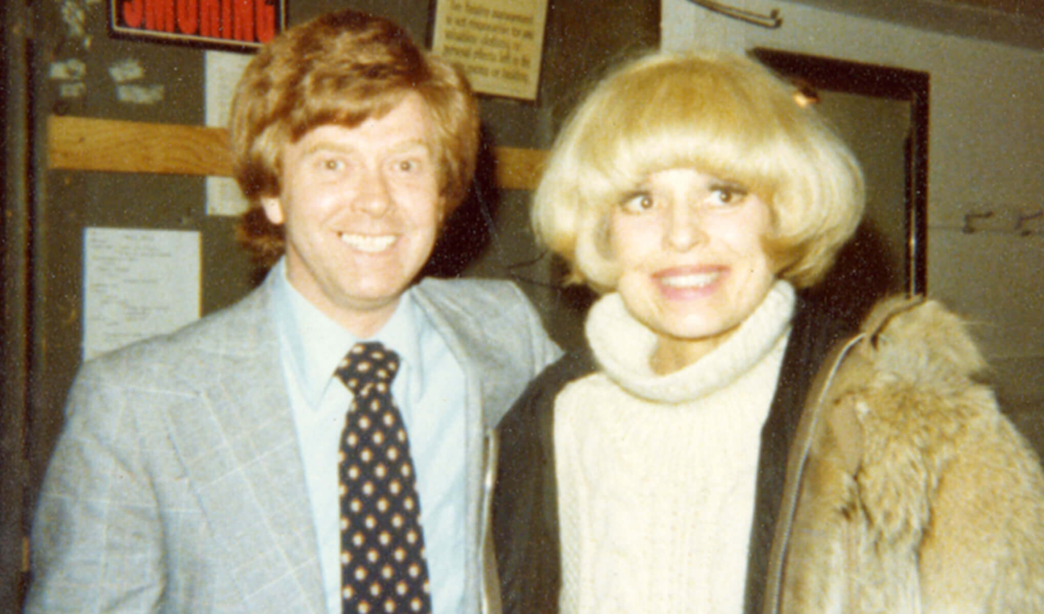 Bill Repp and Carol Channing