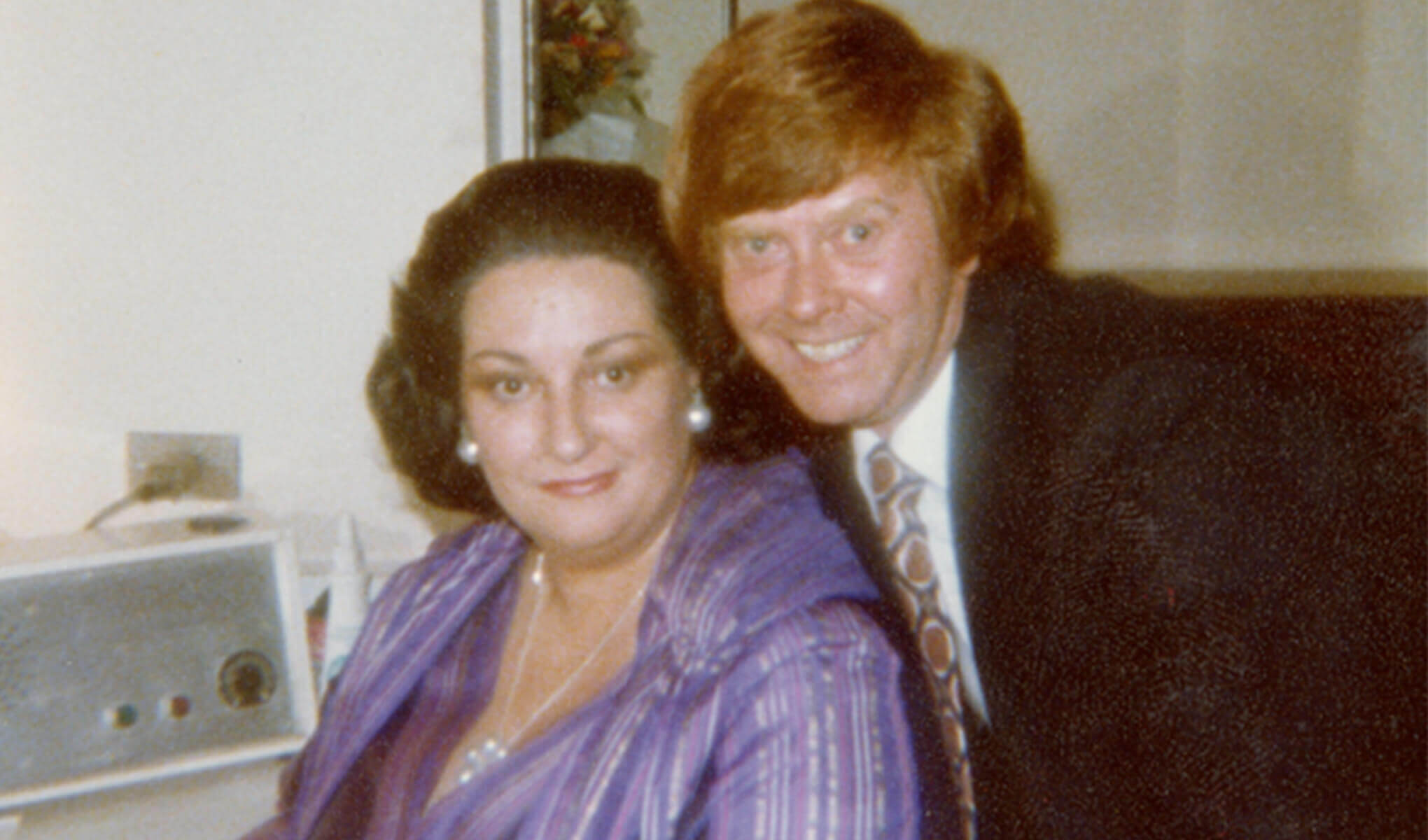 Montserrat Caballe and Bill Repp