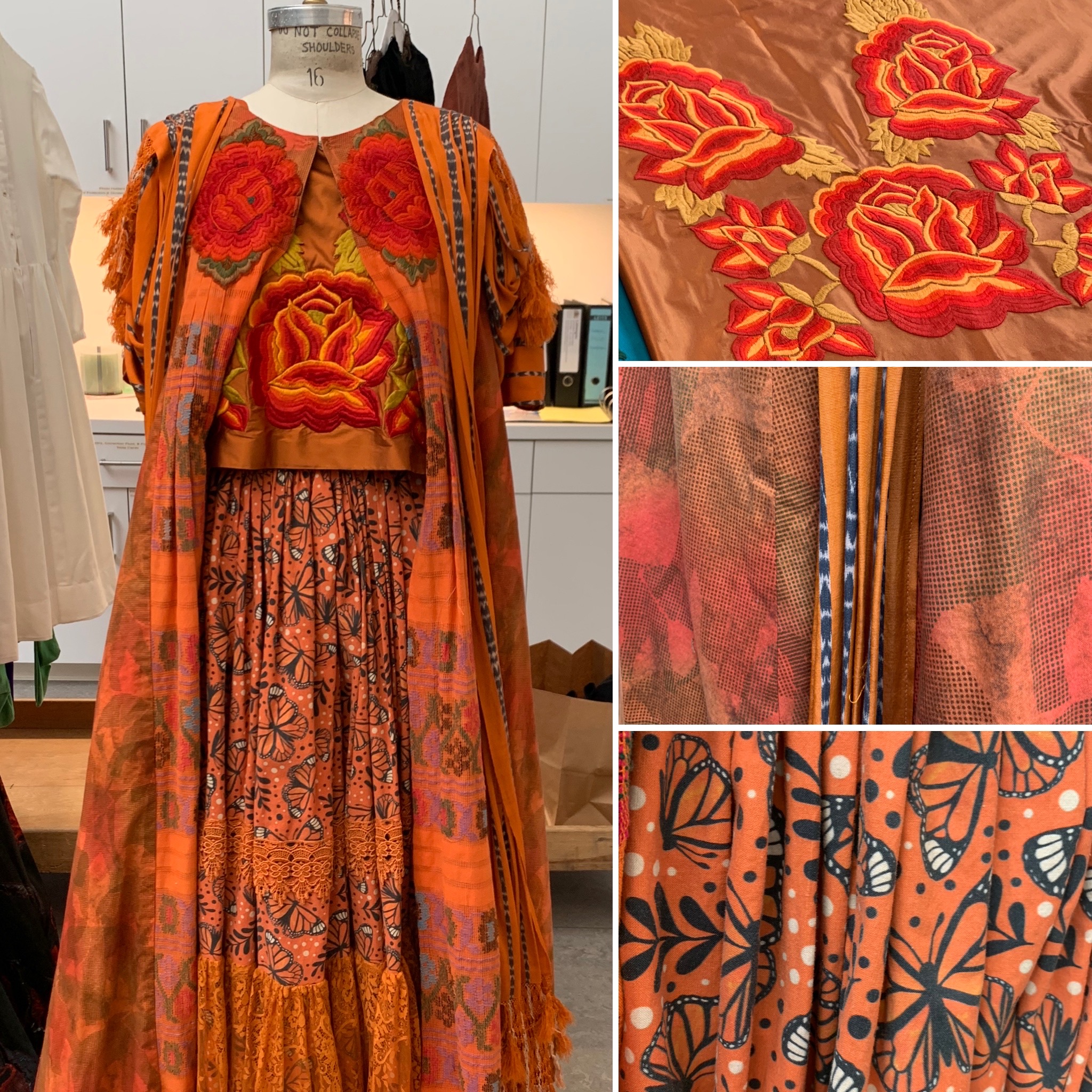 Frida Kahlo&rsquo;s costume for the underworld