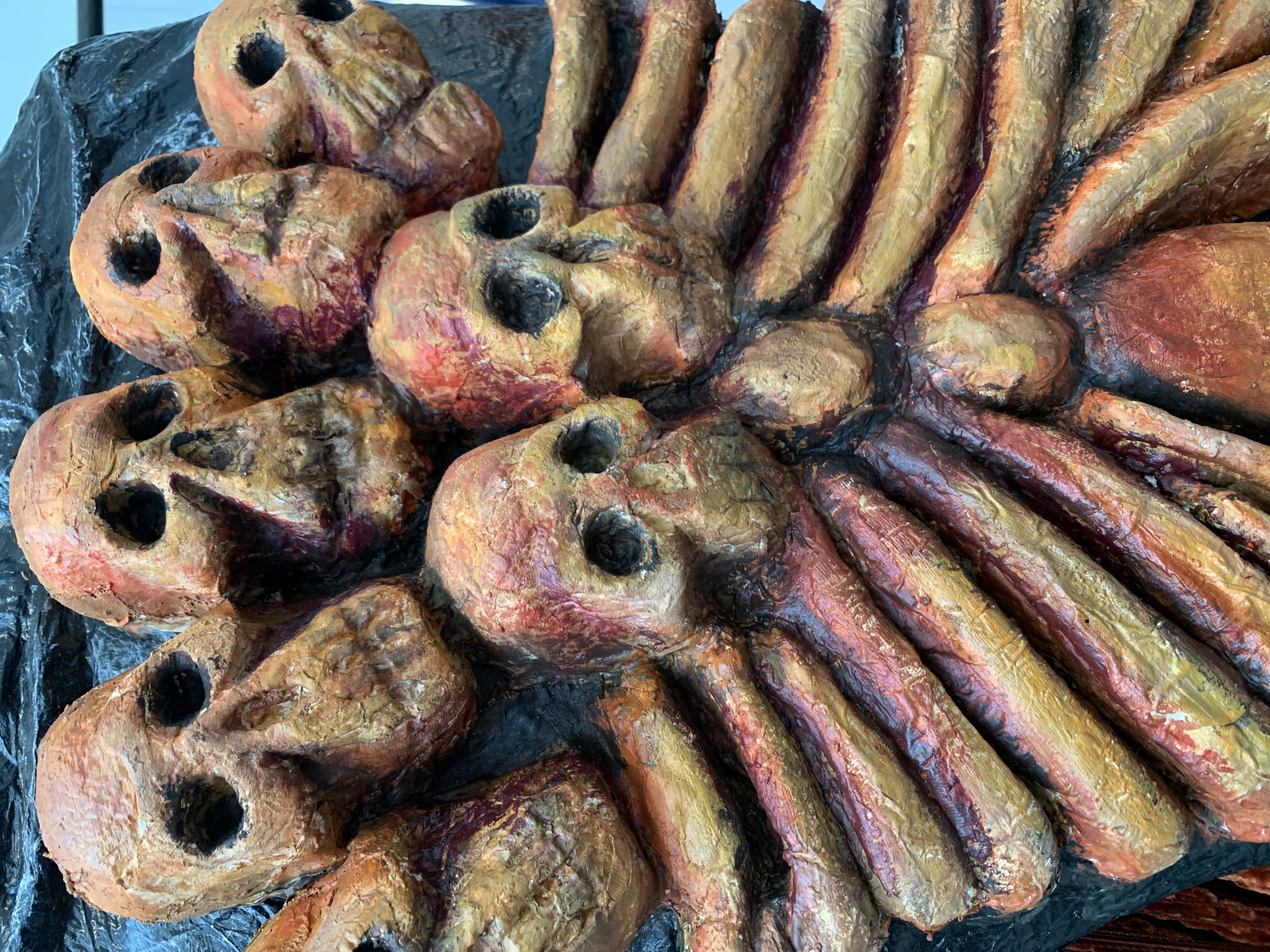 A detail from one of Eloise&rsquo;s costumes for the opera.  