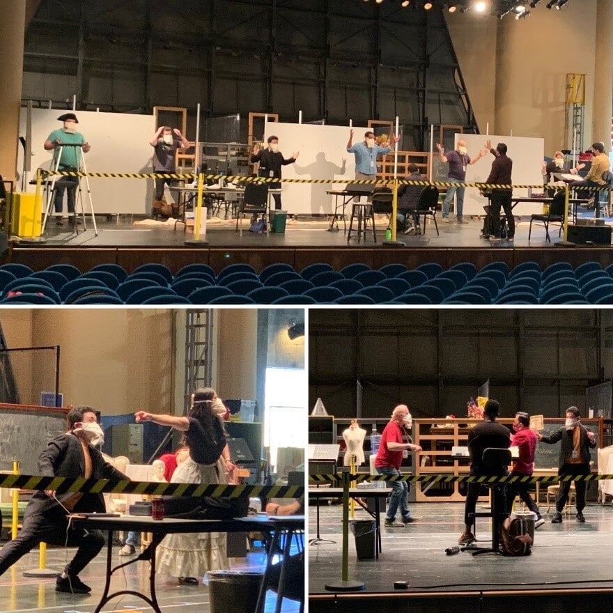 Piece by piece, an outdoor theater is being built, musicians are reconnecting, and singers are creating a story that tells of the return of opera