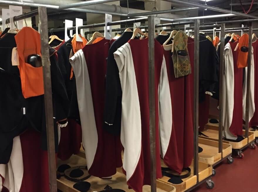 Costumes of the Privy Council from Roberto Devereux.