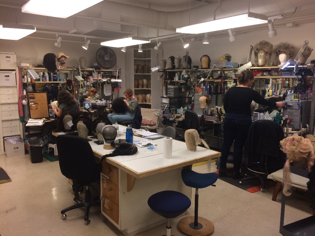 The San Francisco Opera wig shop