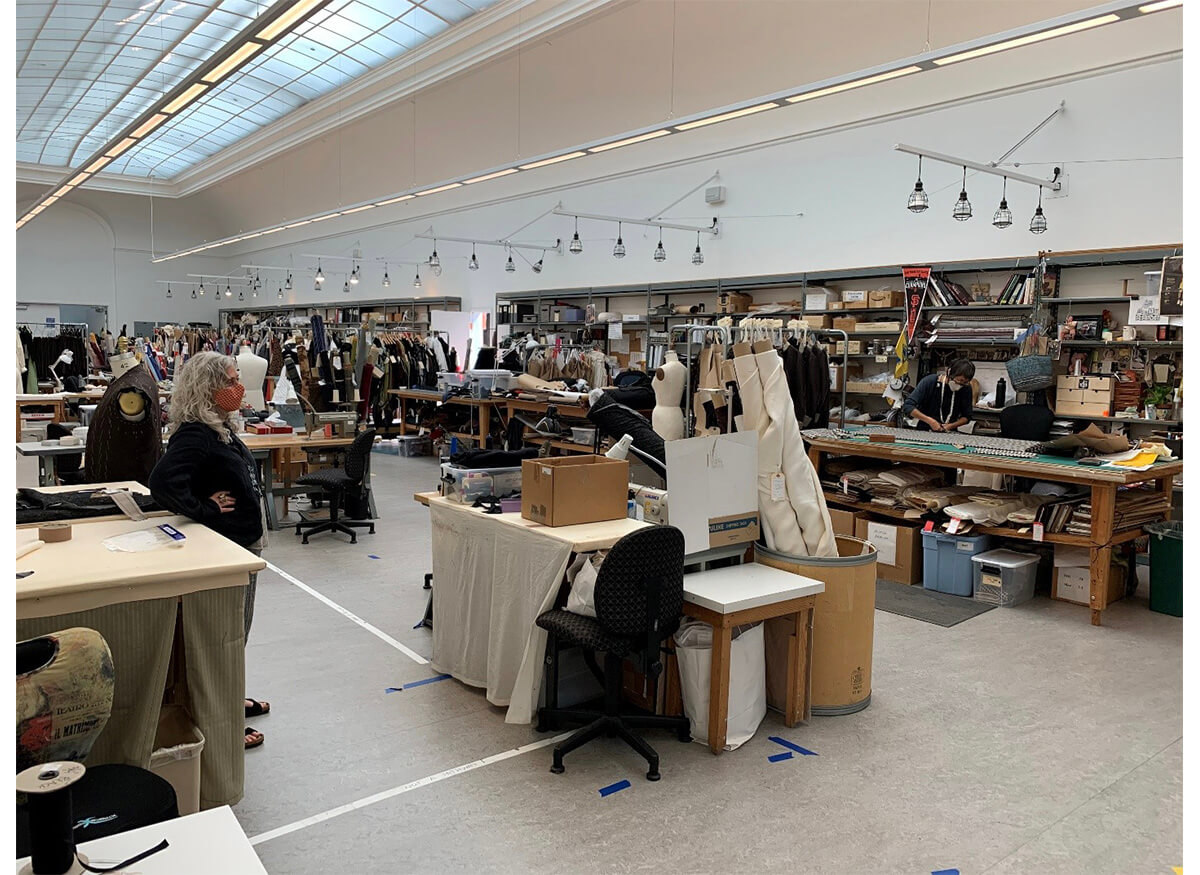 The newly reopened Costume Shop