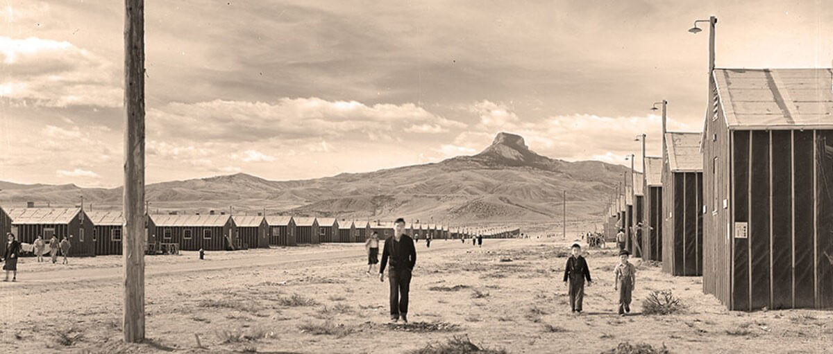 The Heart Mountain Japanese Internment Camp, or Relocation Center.