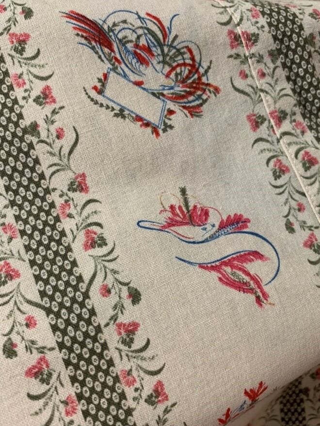The addition of a domestic apron, with detailing by Amy Van Every.
