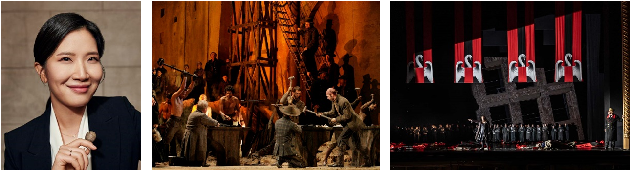 Photos: Cody Pickens (l), Cory Weaver/San Francisco Opera (c), Clive Barda/Royal Opera House (r)